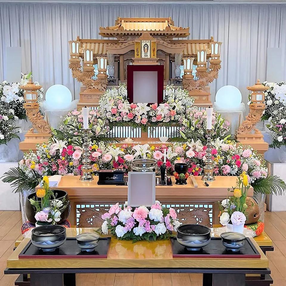 南山ホールでの家族葬プランイメージ