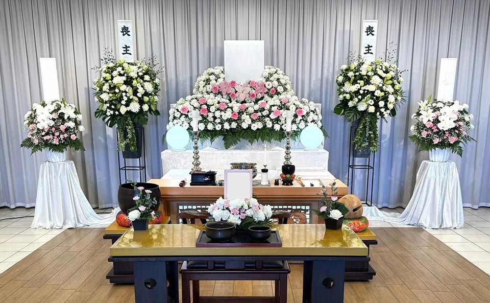 南山ホールでの一日葬プランイメージ